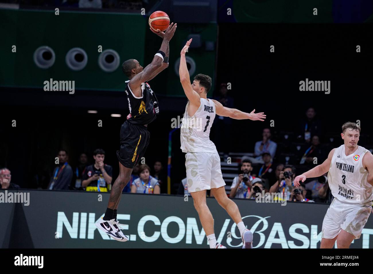 Jordan forward Rondae Hollis Jefferson 24 is fouled as he hits a