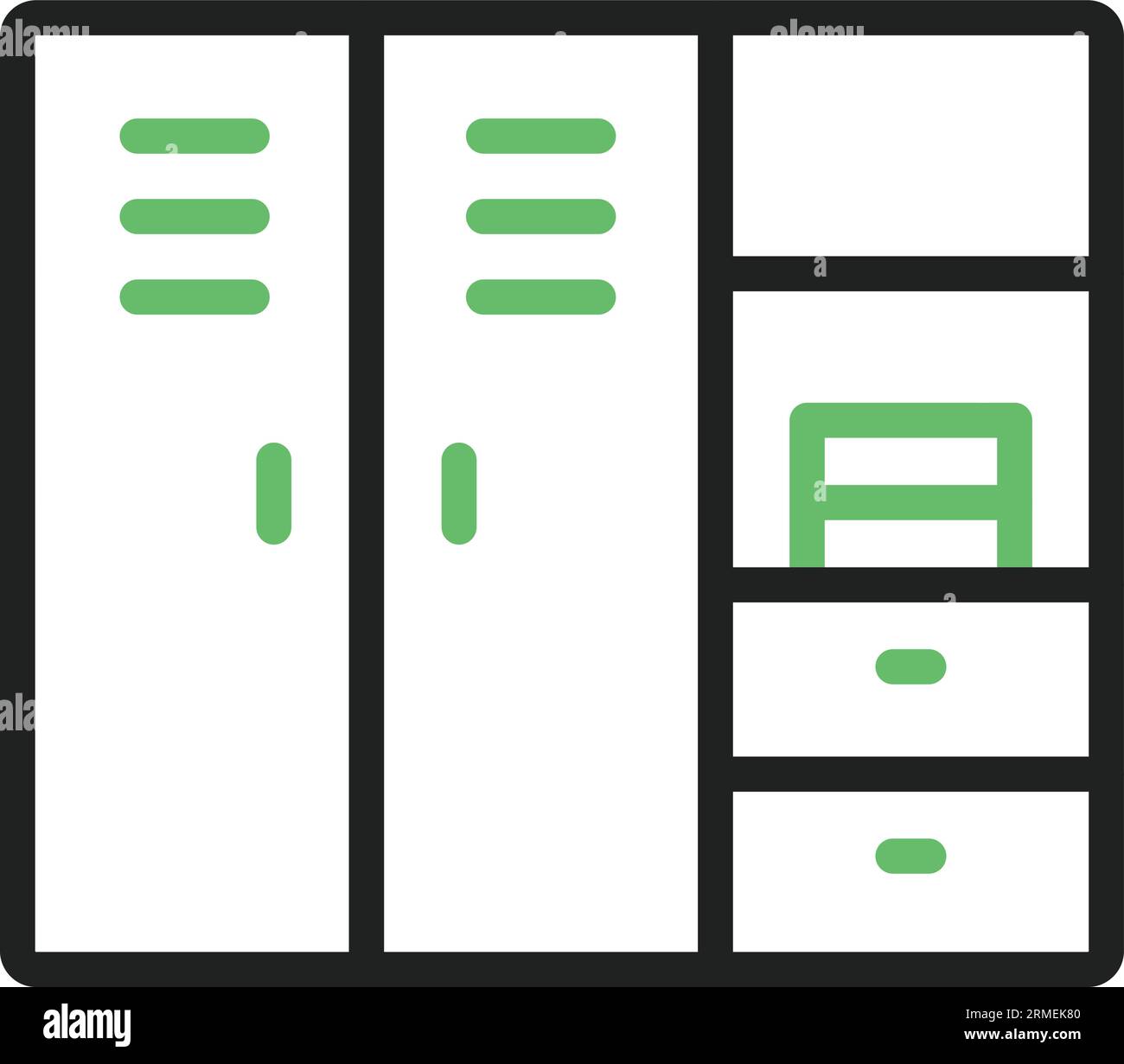 Wardrobe Icon Image Stock Vector Image & Art - Alamy