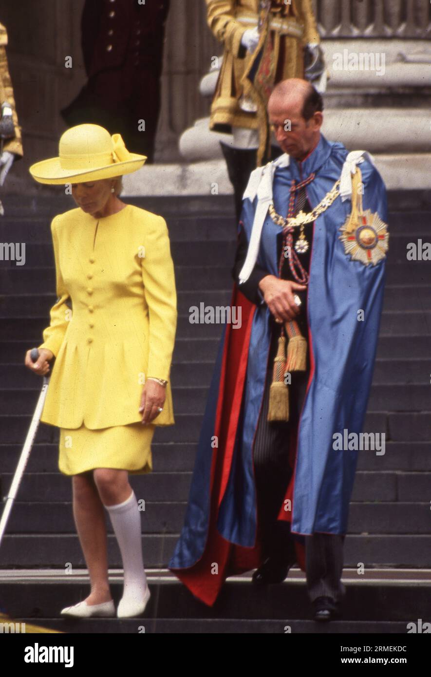 The Duke and Duchess of Gloucester and St Paul's Cathedral 14th July