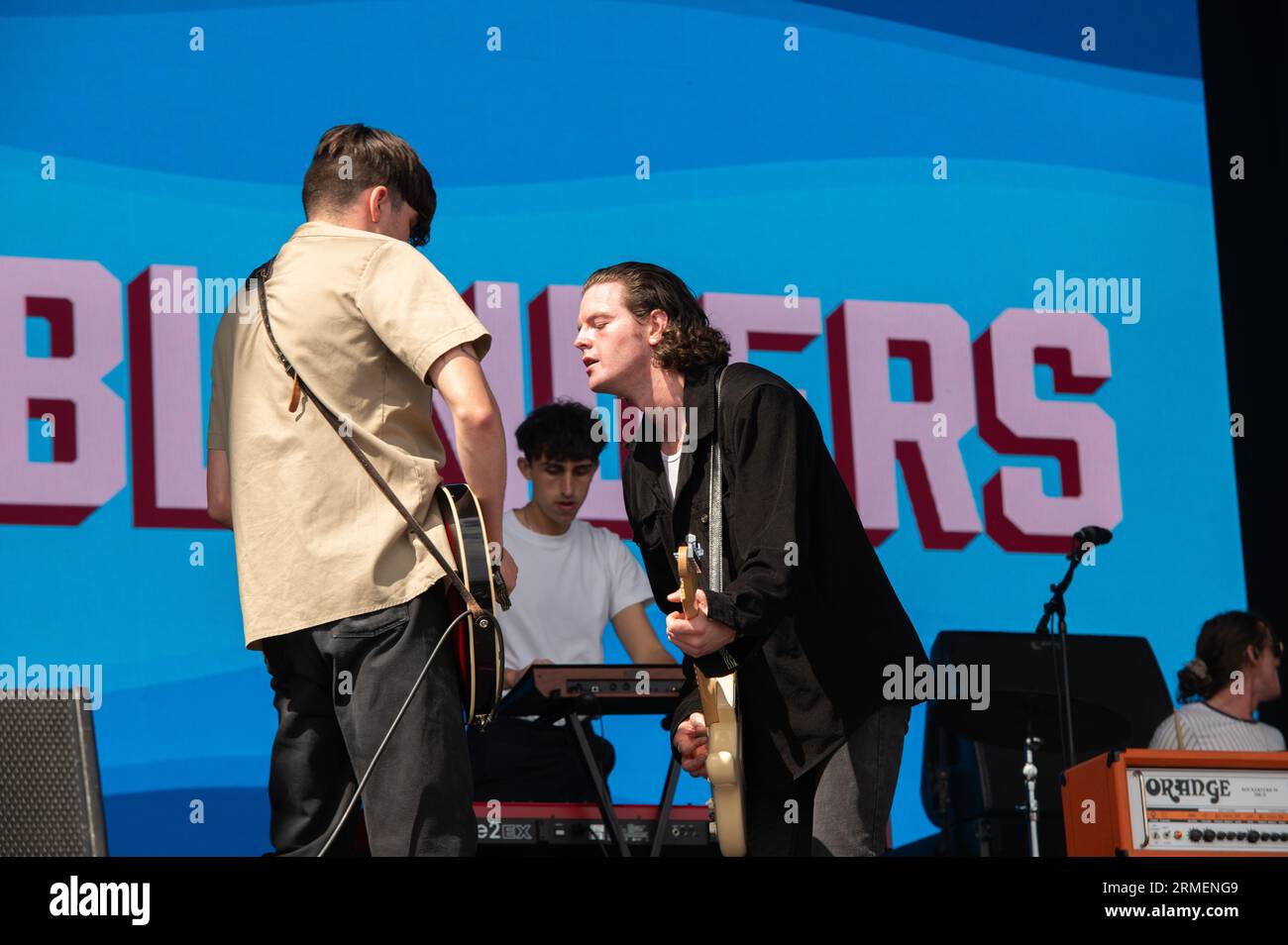 Portsmouth, United Kingdom. 27th August 2023. The Blinders perform live at Victorious Festival 2023. Cristina Massei/Alamy LIve News Stock Photo