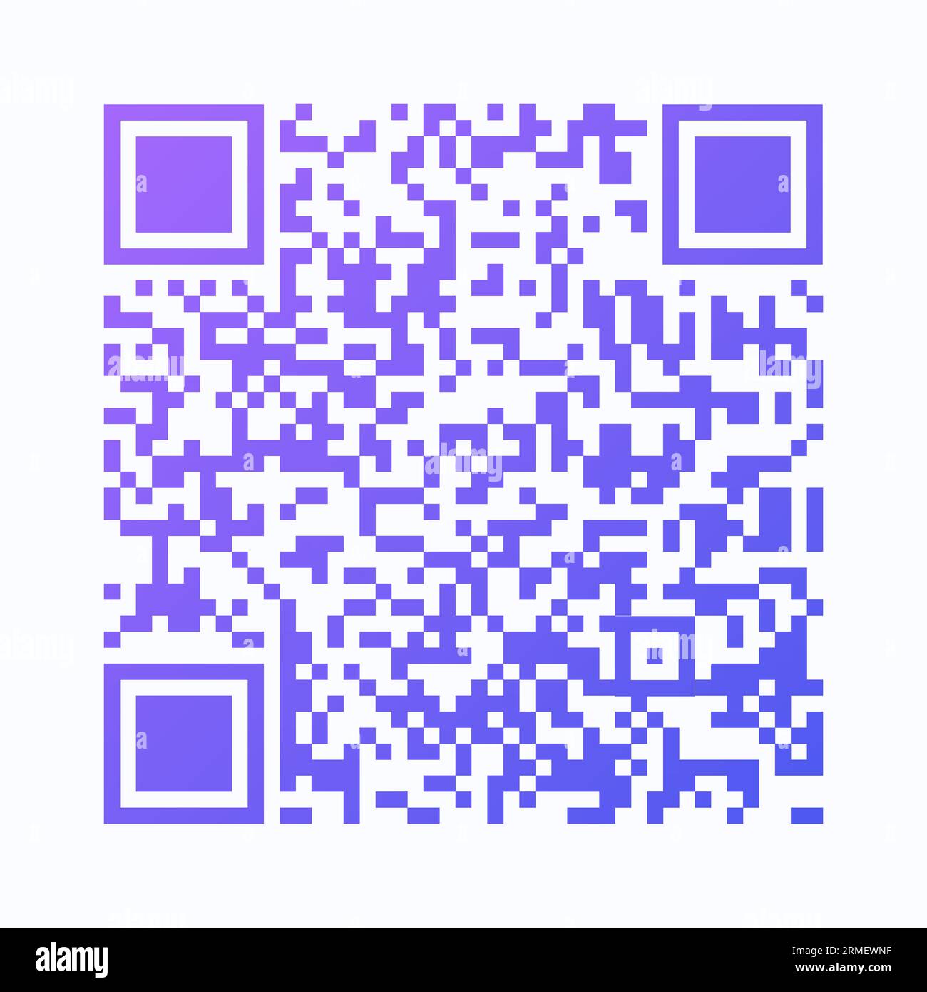 Gradient QR code. Quick Response code. Marketing and inventory ...