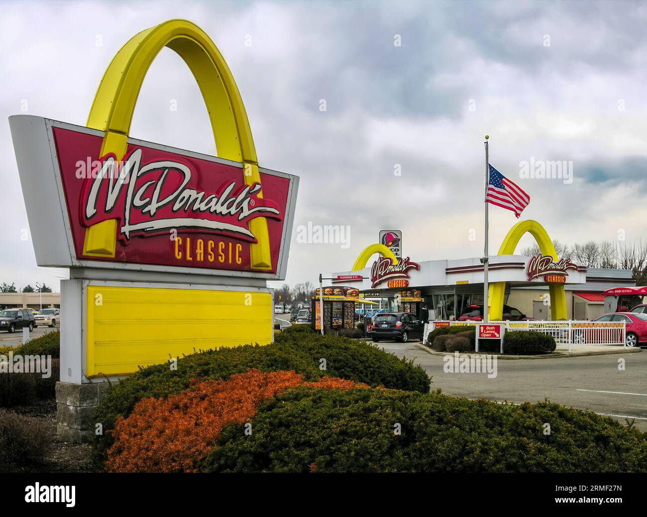 Vintage mcdonalds sign hires stock photography and images Alamy