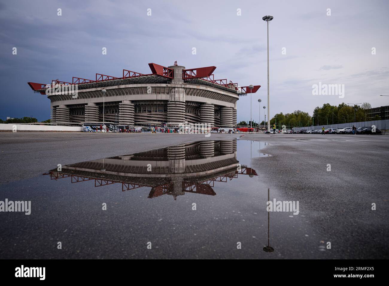 San Siro Stadium Gate editorial photography. Image of team - 24762377