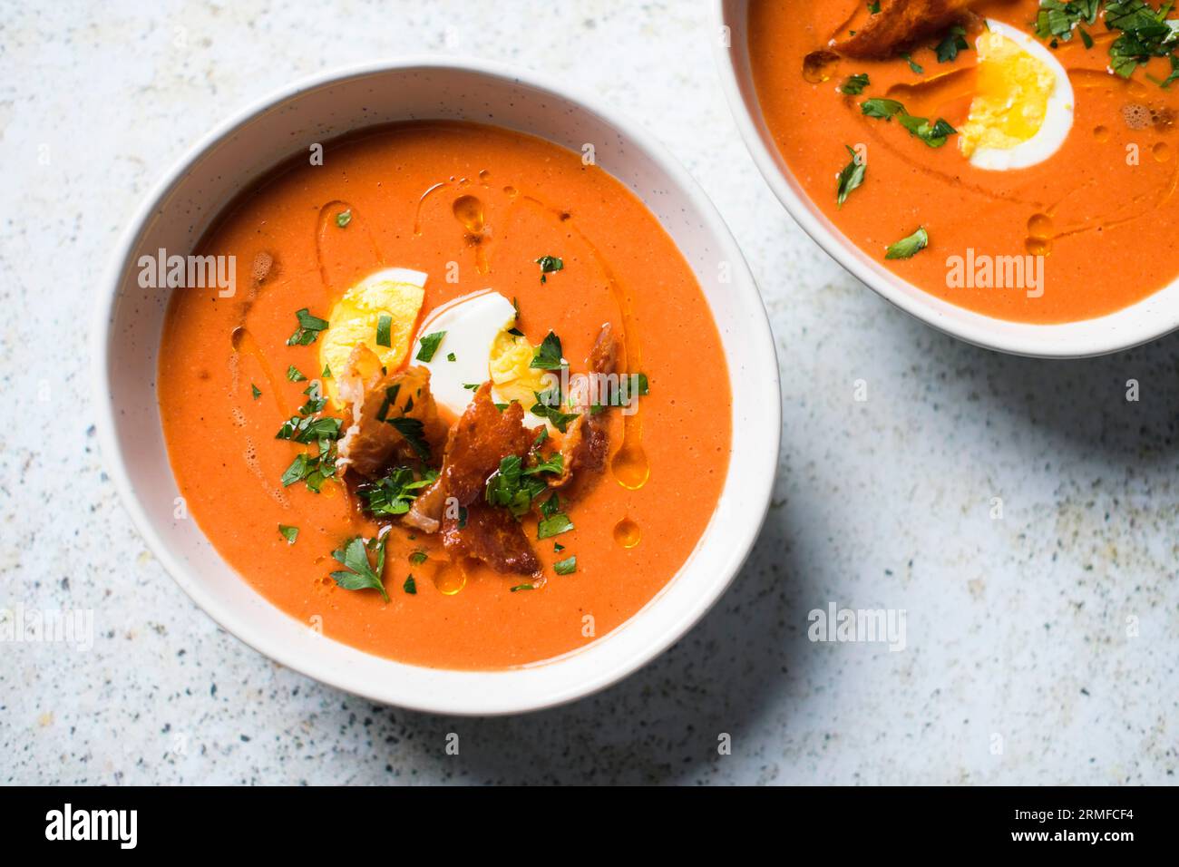 This image released by Milk Street shows a recipe for Andalusian tomato