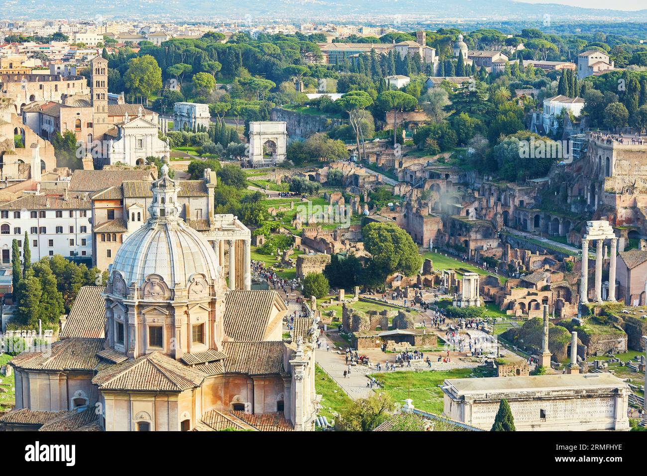 Colosseo aerial hi-res stock photography and images - Alamy