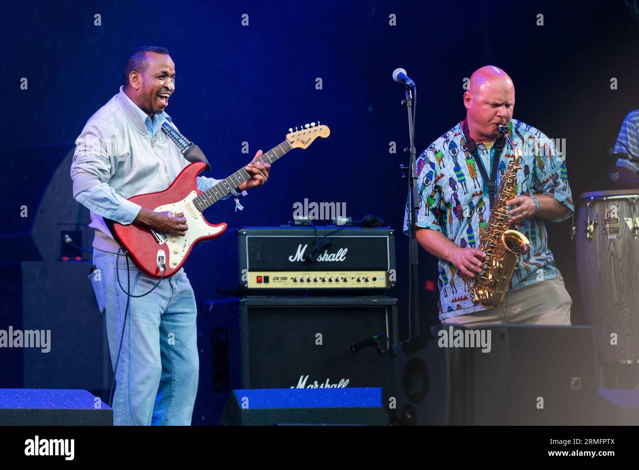 Dur-Dur Band International from Mogadishu, Somalia play at Green Man