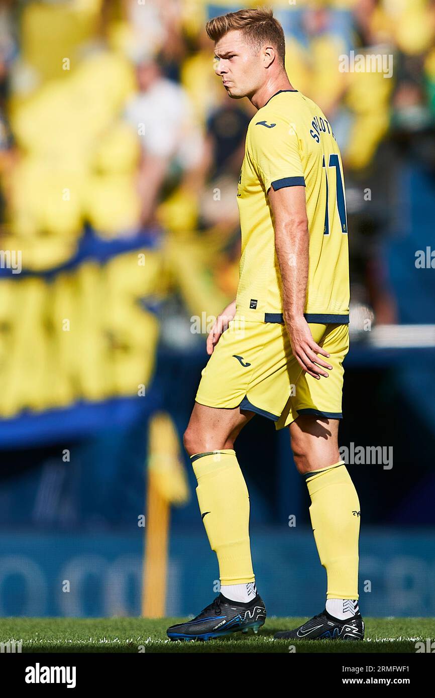 Alexander Sorloth (Villarreal CF, #11) Looks On During The LaLiga Match ...