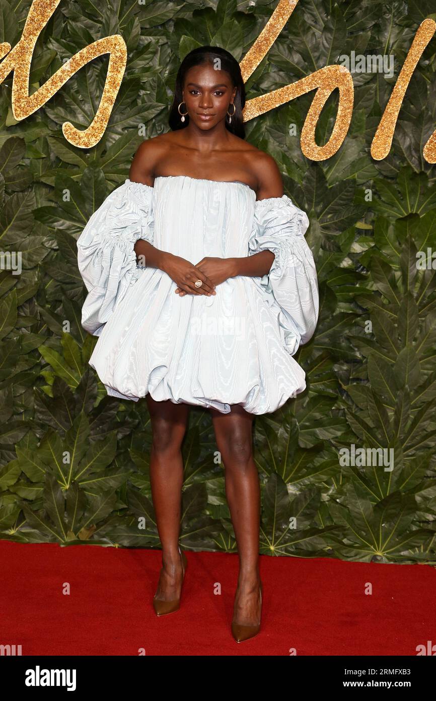 Dina Asher-Smith attends the Fashion Awards at the Royal Albert Hall in ...