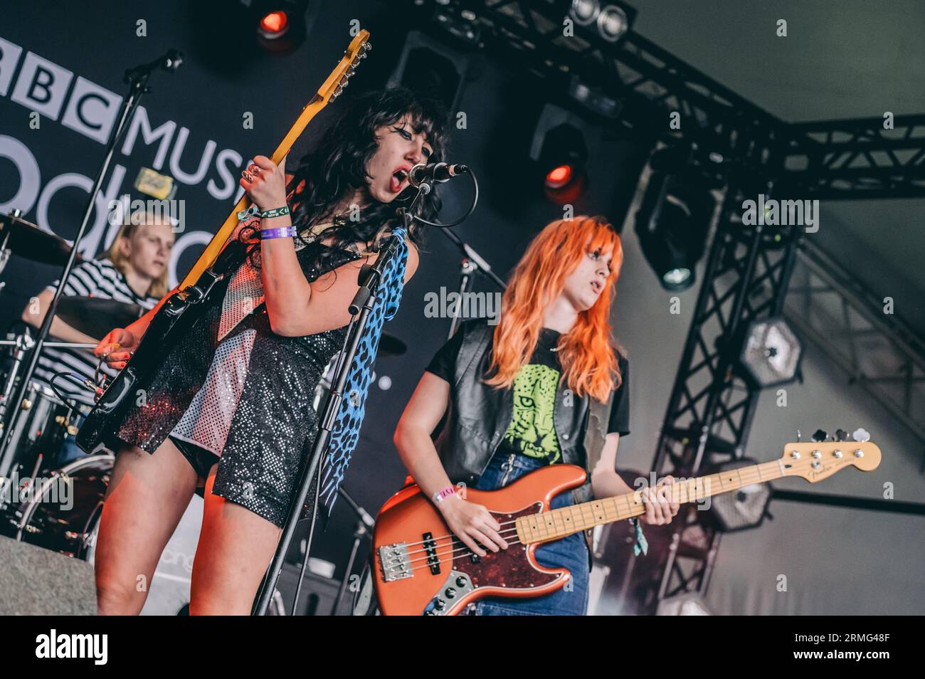 Leeds, UK. 27th Aug, 2023. Hot Wax perform at Leeds Festival. Credit: Thomas Jackson/Alamy Live News Stock Photo
