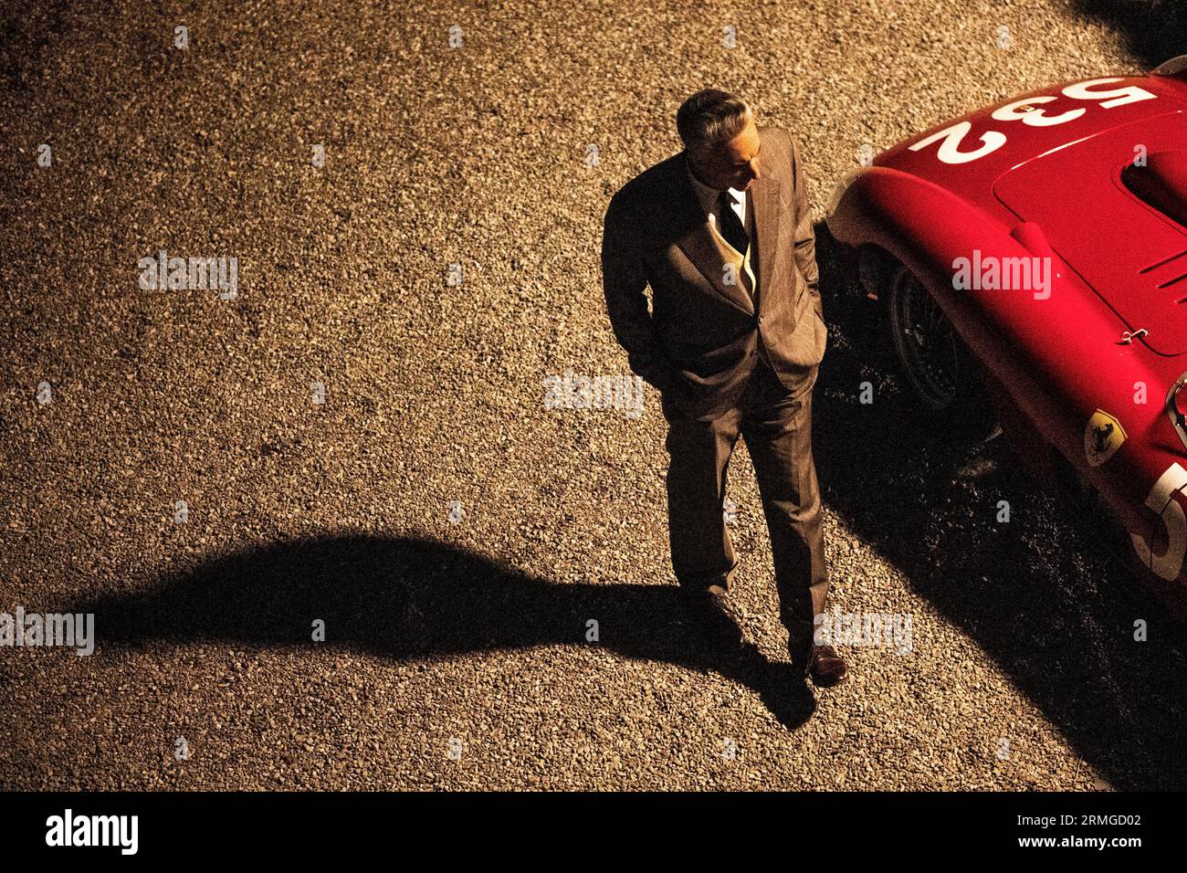 Enzo Ferrari  Adam Driver Stock Photo