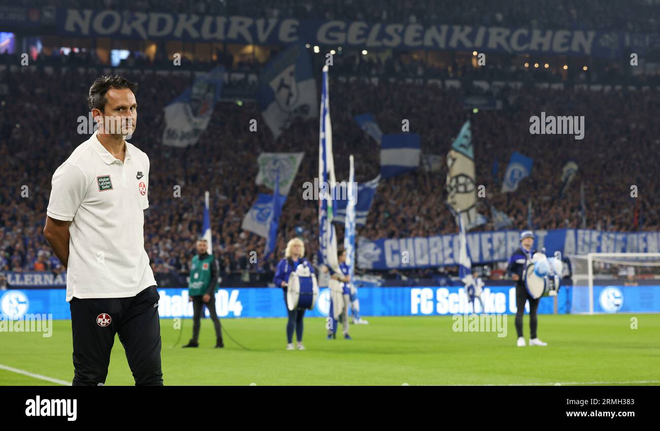 Schalke fans in north curve hi-res stock photography and images - Alamy