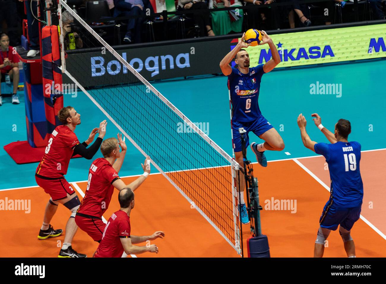 International on sale volleyball match