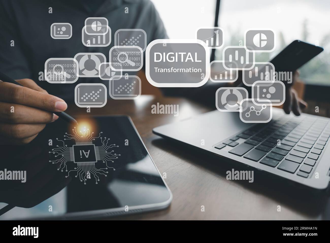 Business process automation and strategy concept Stock Photo - Alamy