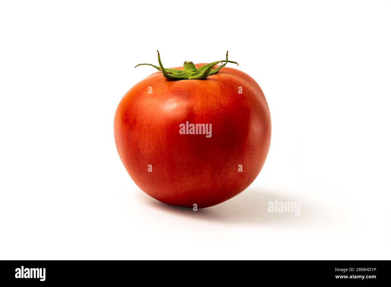 Tomato isolated on white background. Fresh ripe red tomato. With ...
