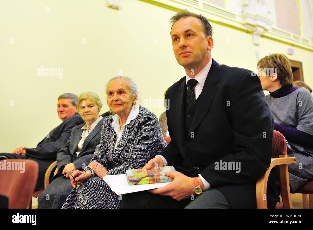 1965 in krakow historian of polish literature hires stock photography
