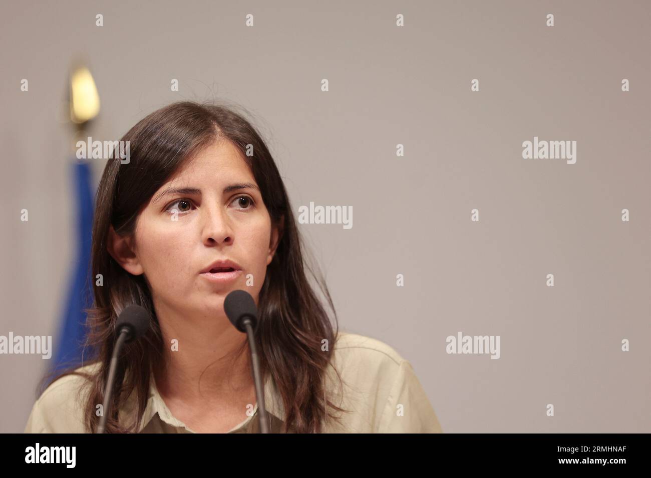 Madrid, Spanien. 28th Aug, 2023. Madrid, Spain; 28.08.2023.- Minister ...