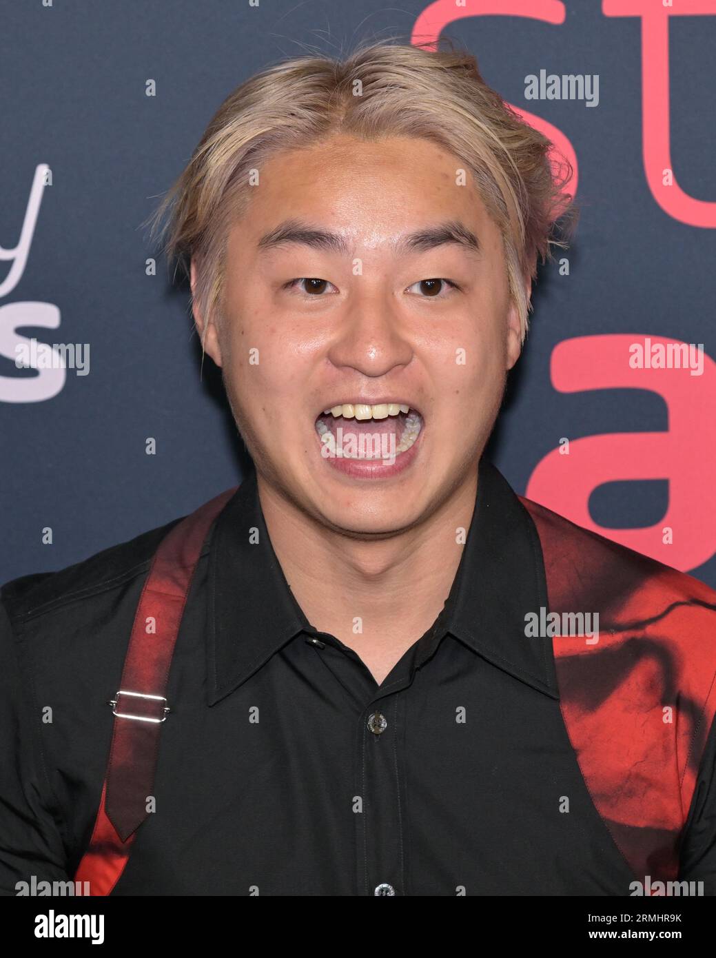 August 27, 2023, Century City, California, United States: Zhong attends 