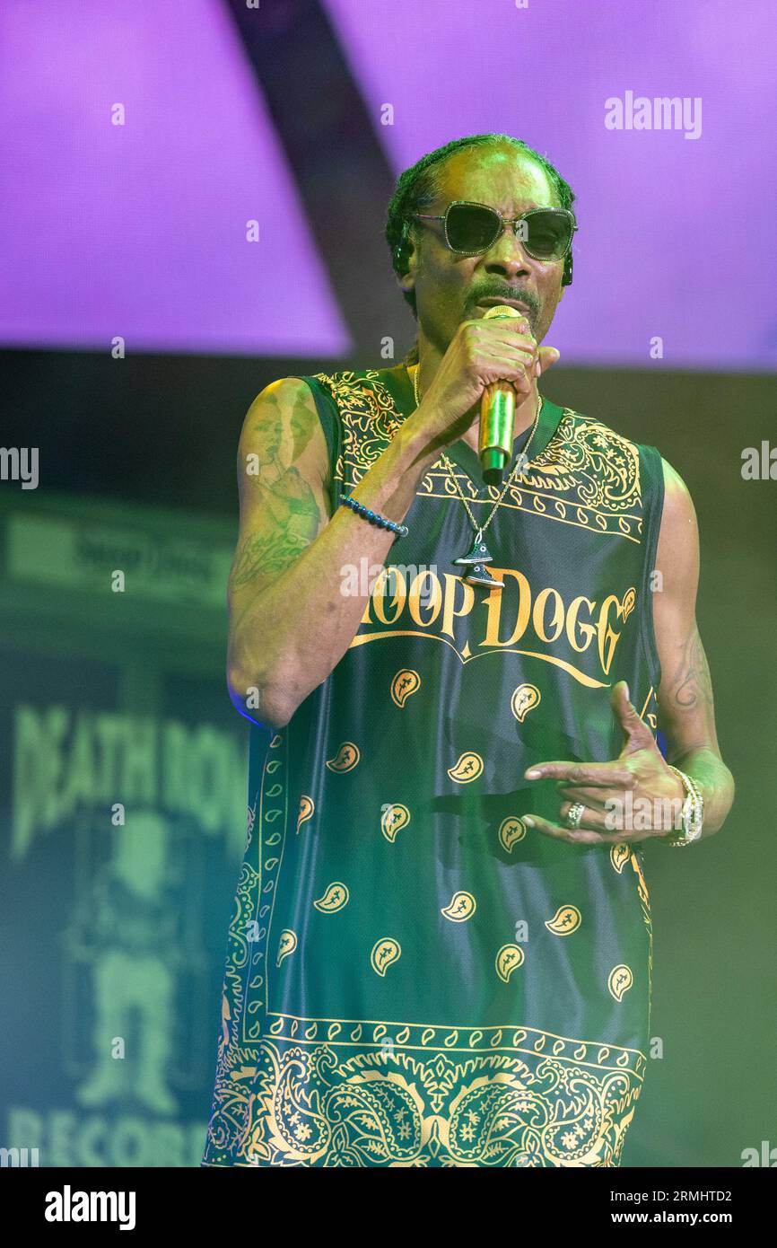 Irvine, USA. 27th Aug, 2023. Snoop Dogg (Calvin Cordozar Broadus Jr