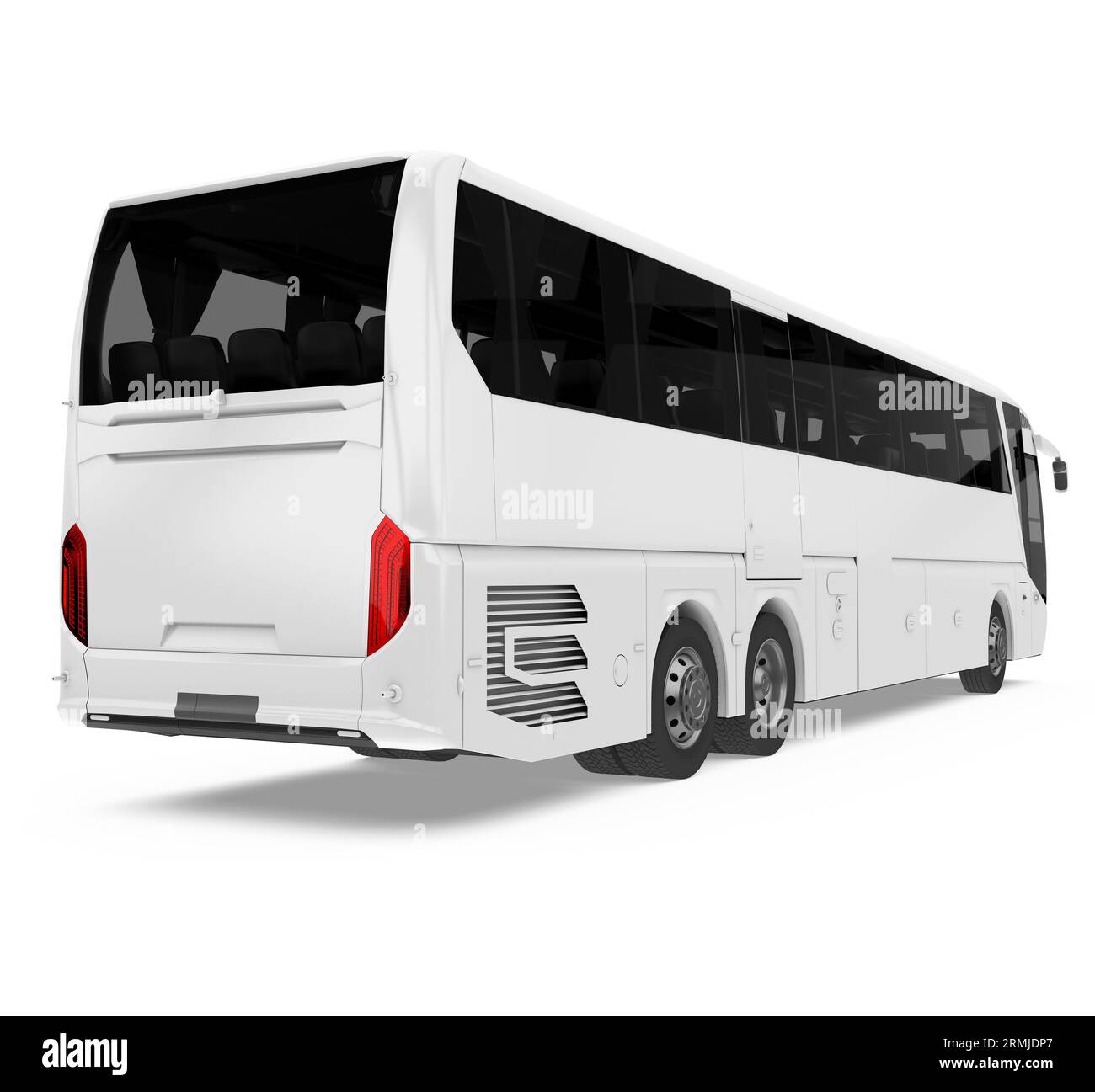 White coach bus hires stock photography and images Alamy