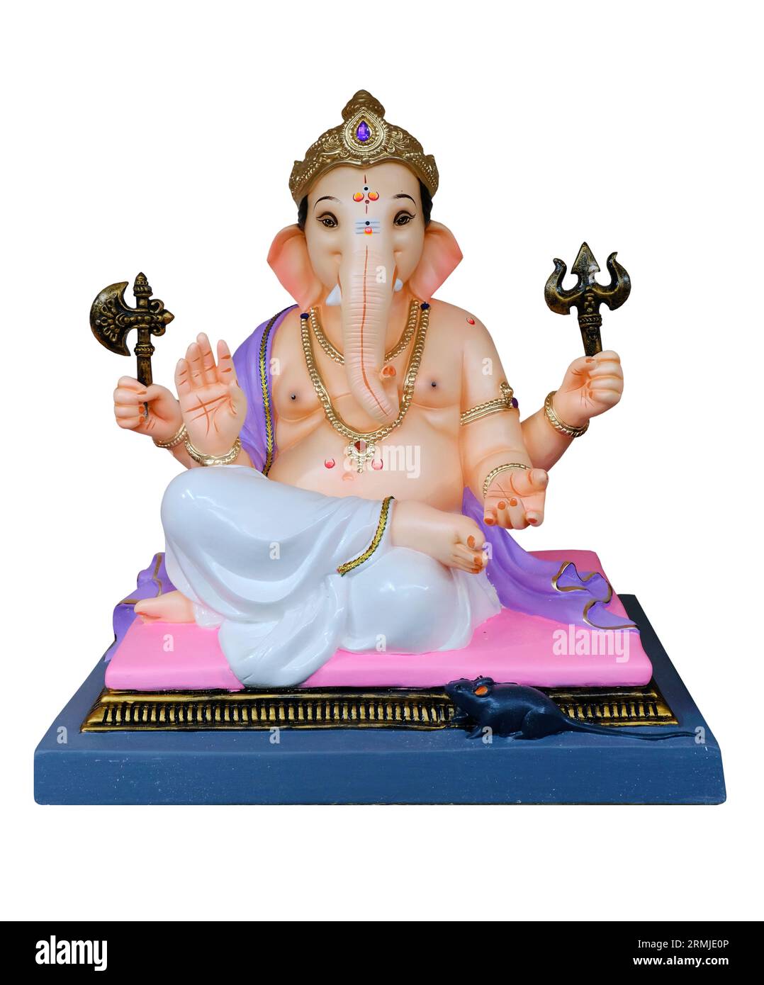 Photograph of Lord ganapati Idol, Hindu God Ganesha background, Ganesha