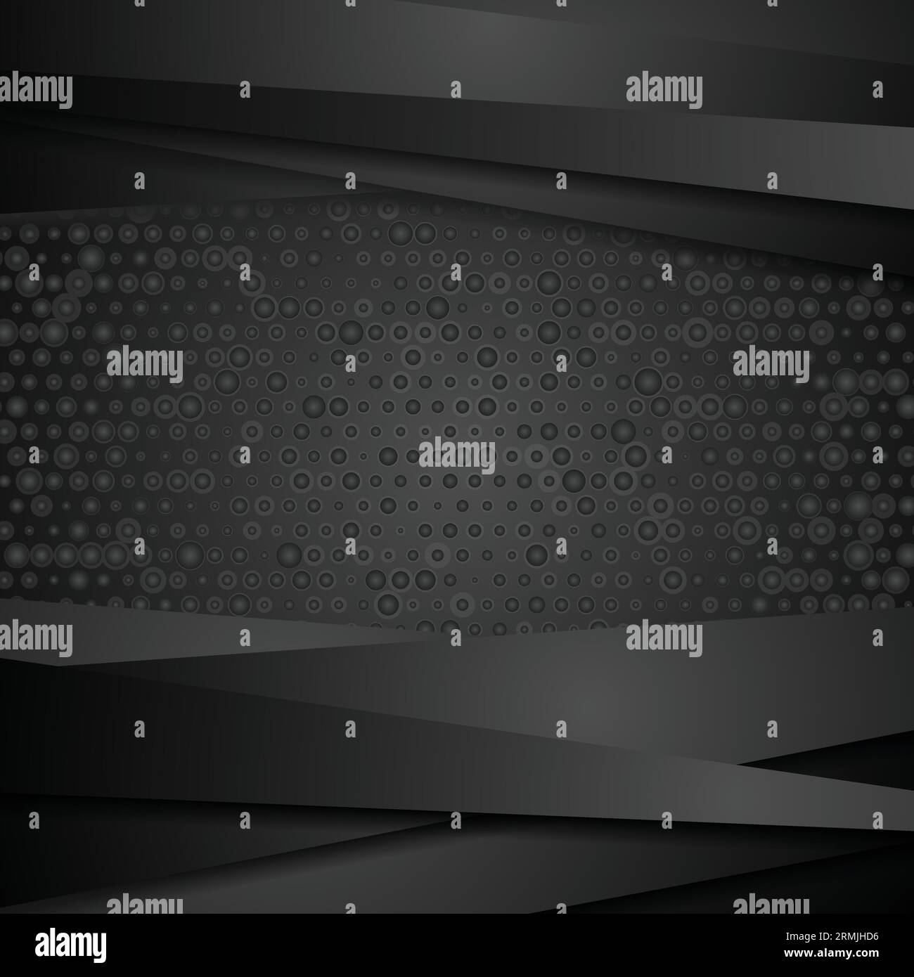 Abstract corporate black stripes tech background. Vector design Stock ...