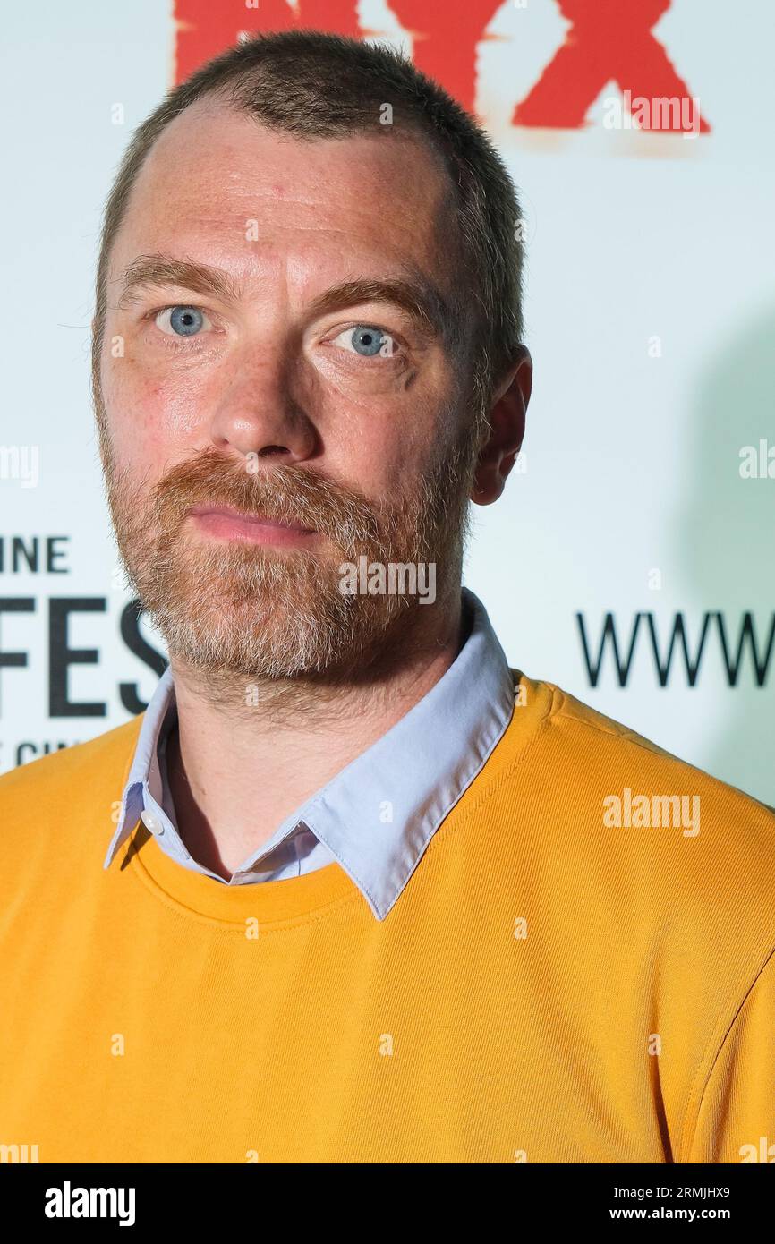 London, UK. 28th Aug, 2023. Thomas Sieben photographed at the World Premiere of Home Sweet Home: Where Evil Lives held during Pigeon Shrine Frightfest 2023 at the Cineworld Leicester Square. Picture by Julie Edwards Credit: JEP Celebrity Photos/Alamy Live News Stock Photo