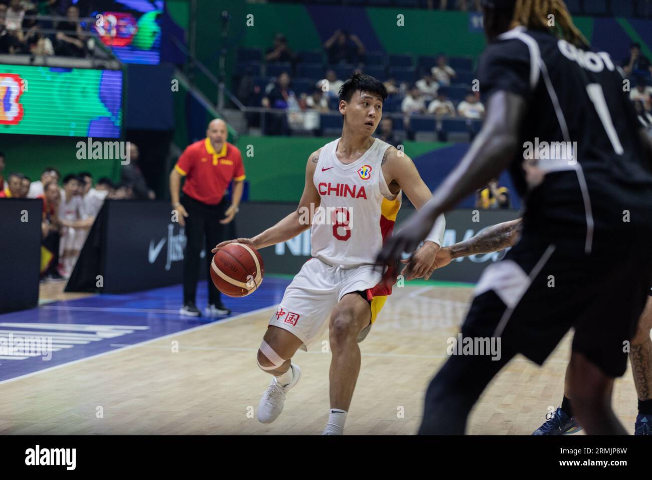 Manila, Philippines. 28th Aug, 2023. Rui Zhao of China seen in action ...