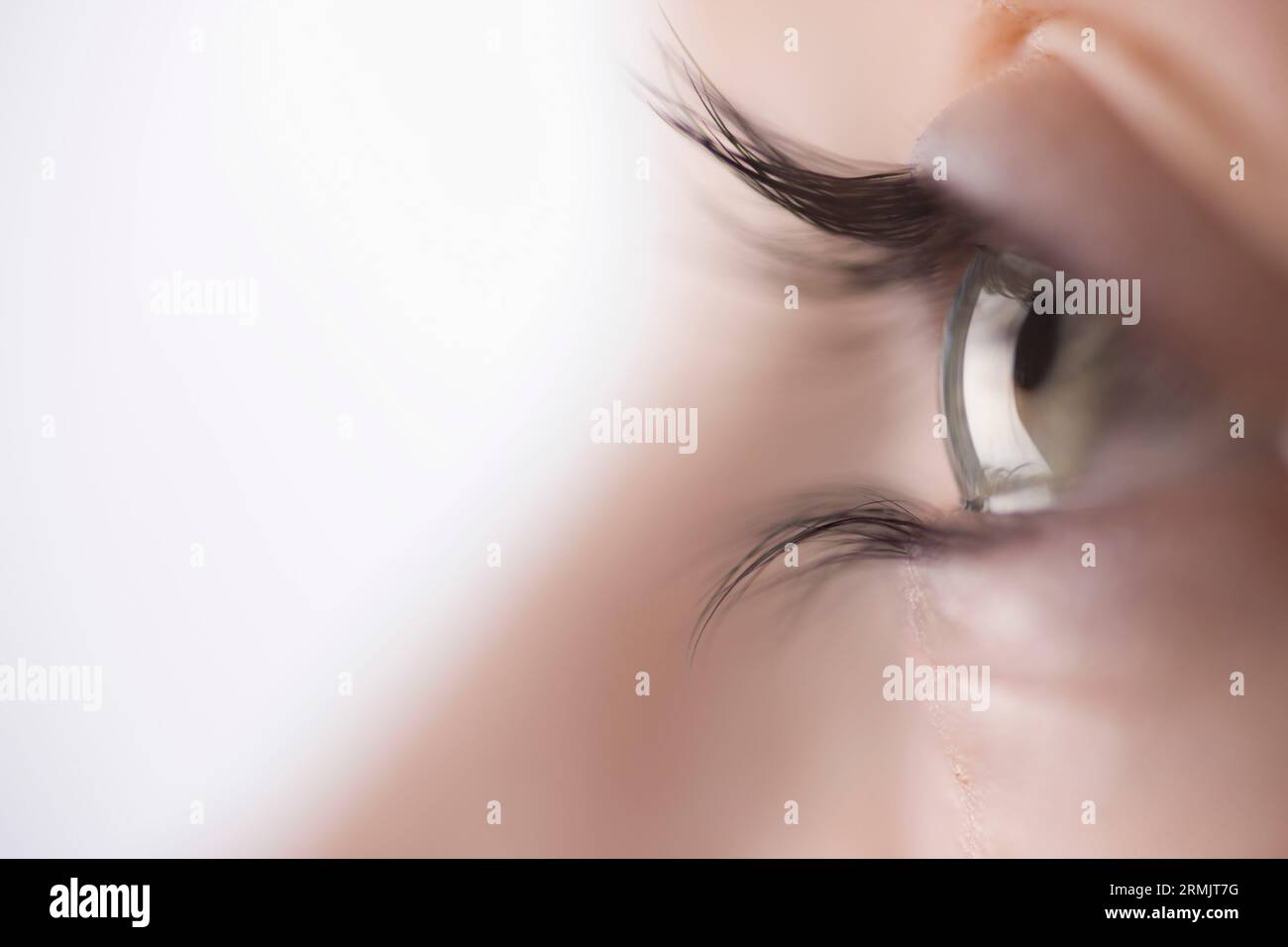 Extreme close up shot young hi-res stock photography and images - Alamy