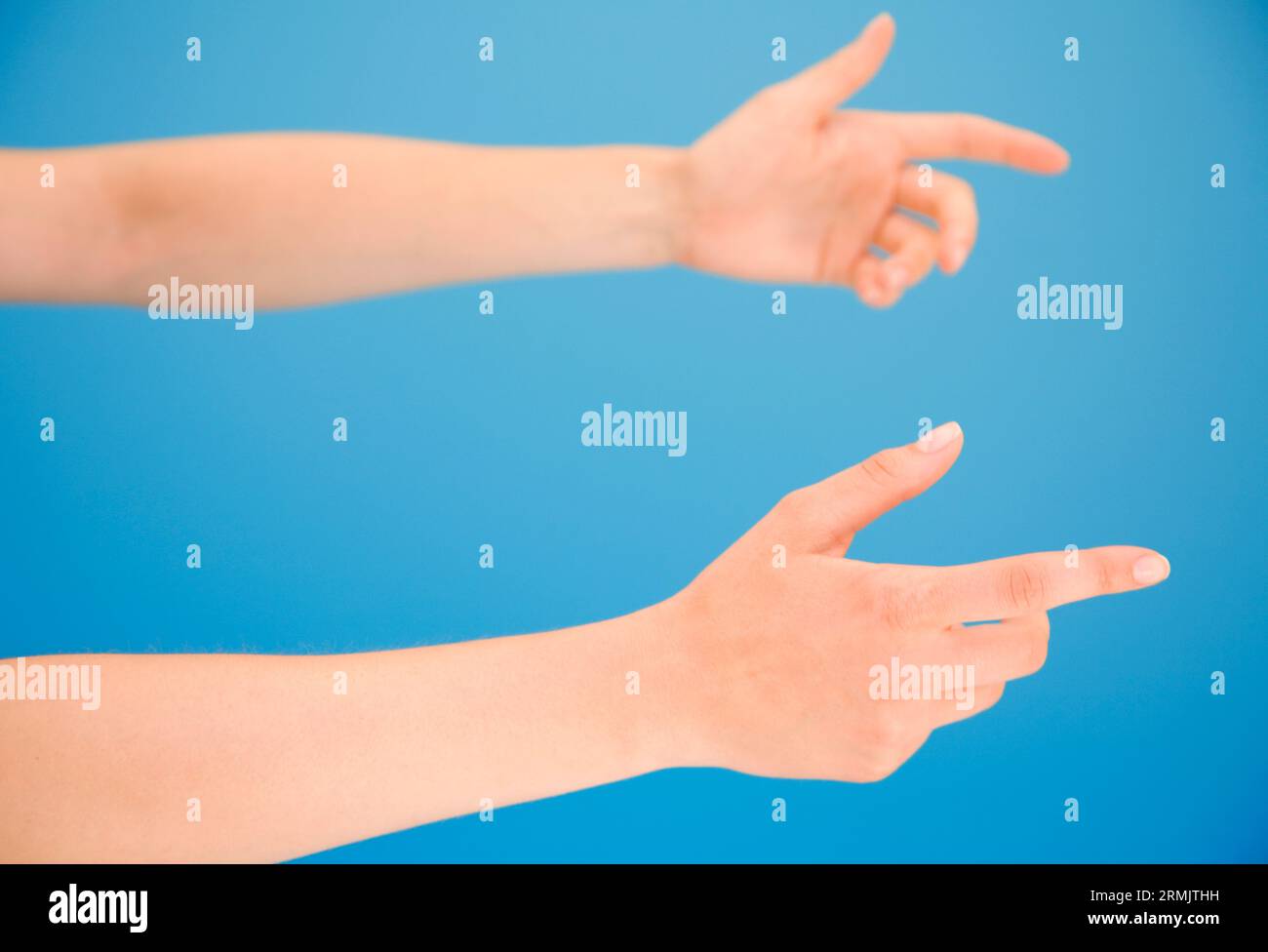 Close up female stretching arms hi-res stock photography and images - Alamy