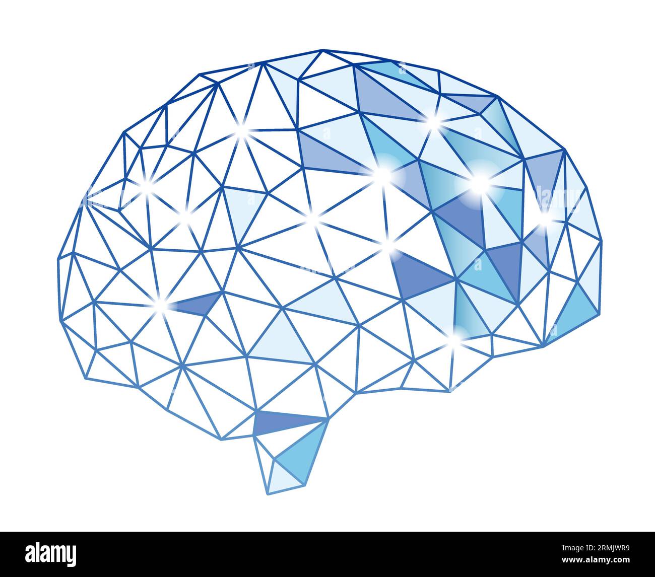 Artificial Intelligence Vector Concept Illustration Isolated On A White ...