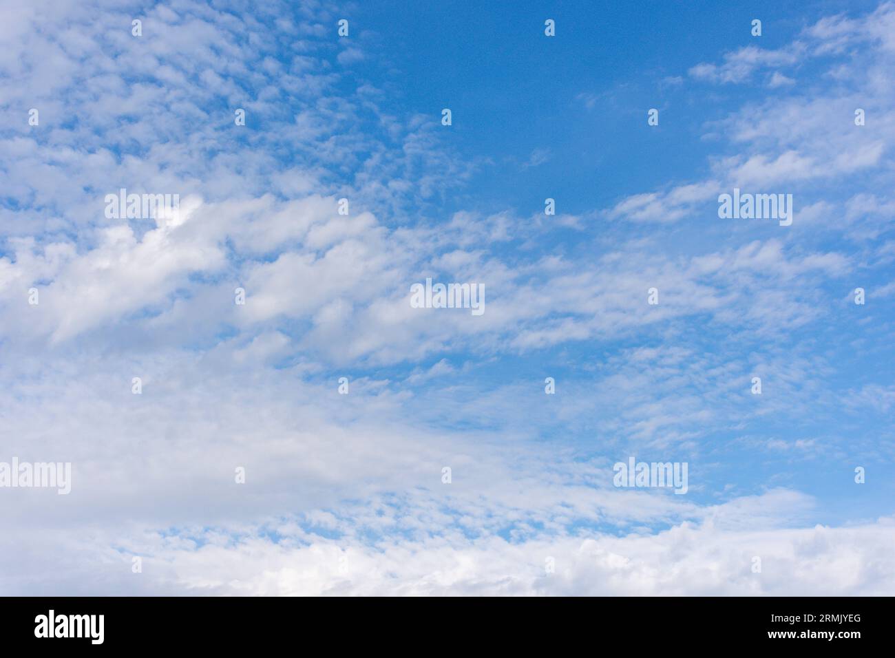 Partly cloudy sky, Surrey, England, United Kingdom Stock Photo