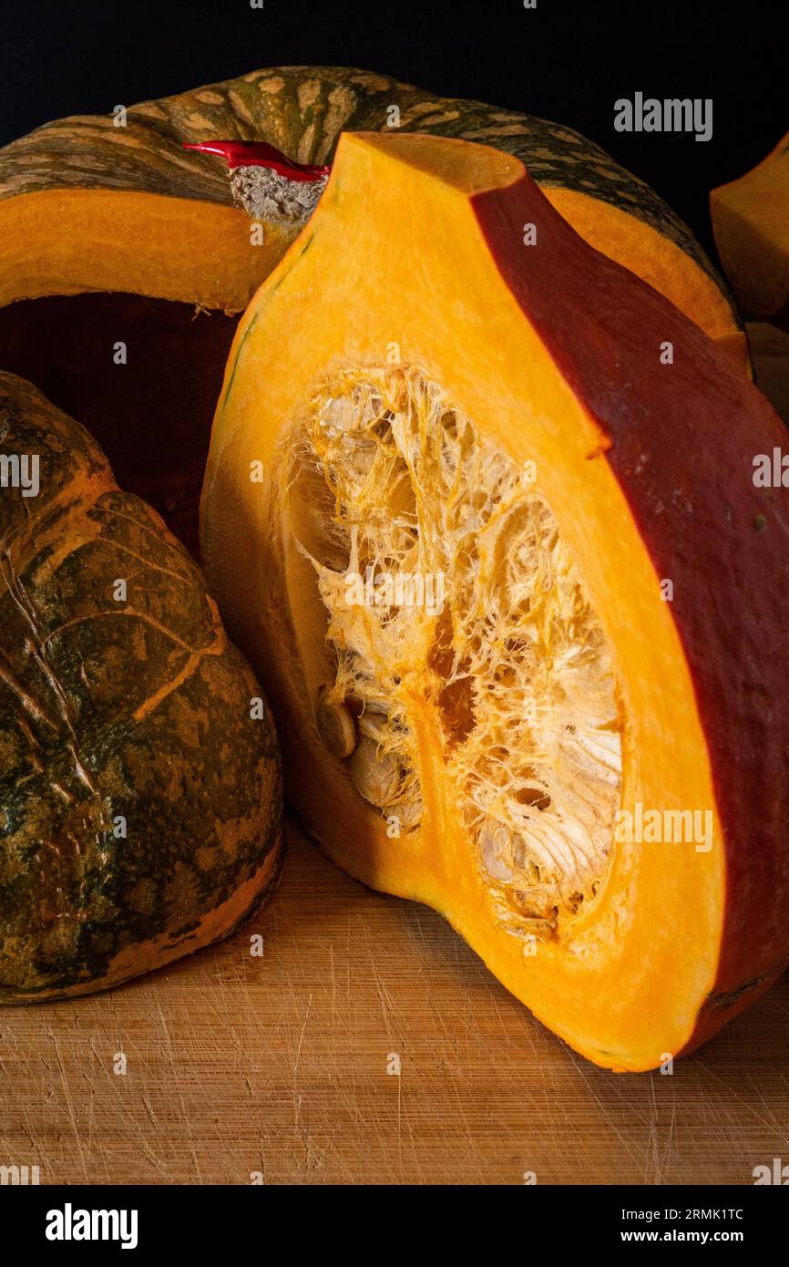 Italian Squash Being Prepared For Gnocchi At Home Stock Photo Alamy