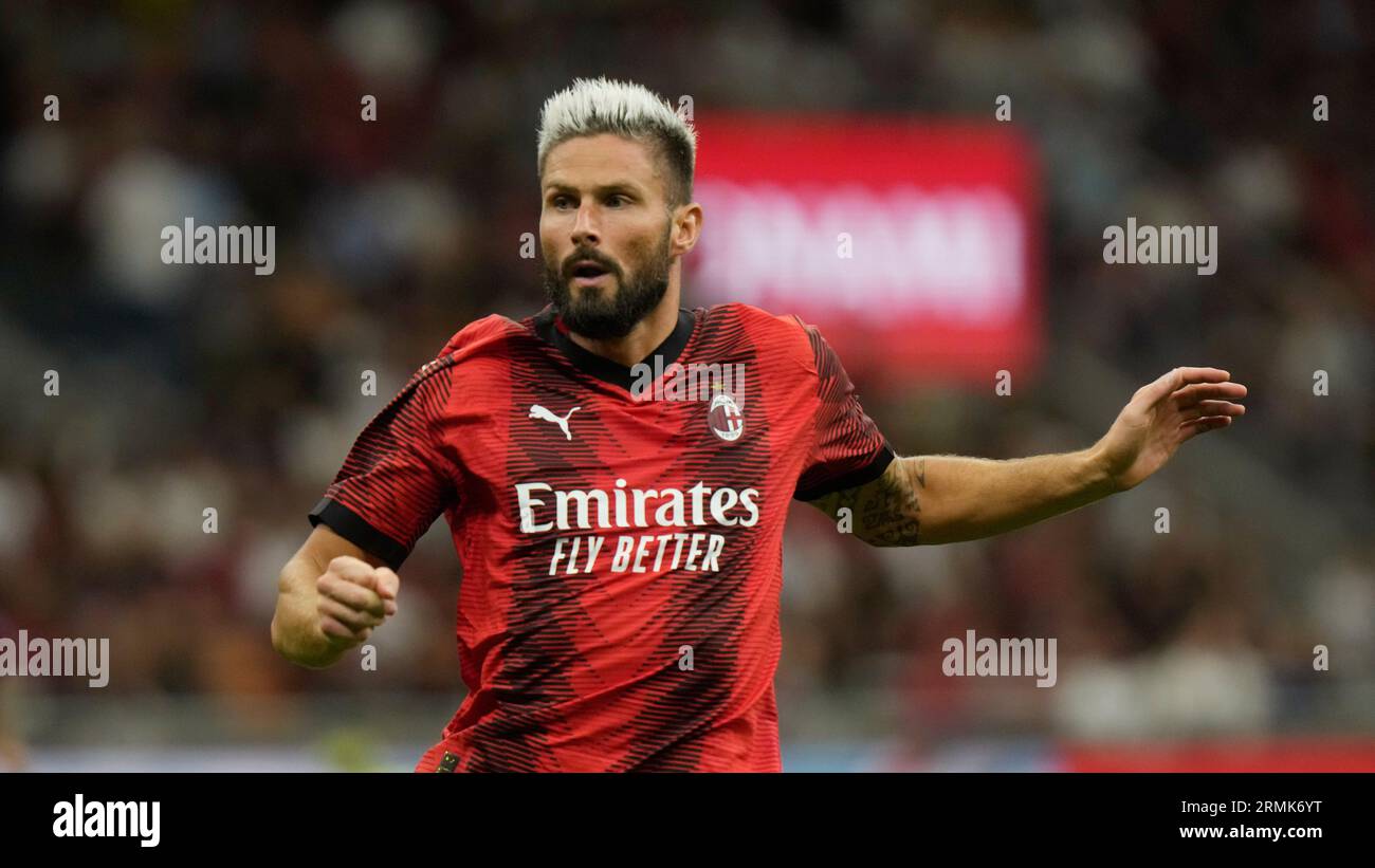 Officiel : Olivier Giroud marque et prolonge au Milan AC