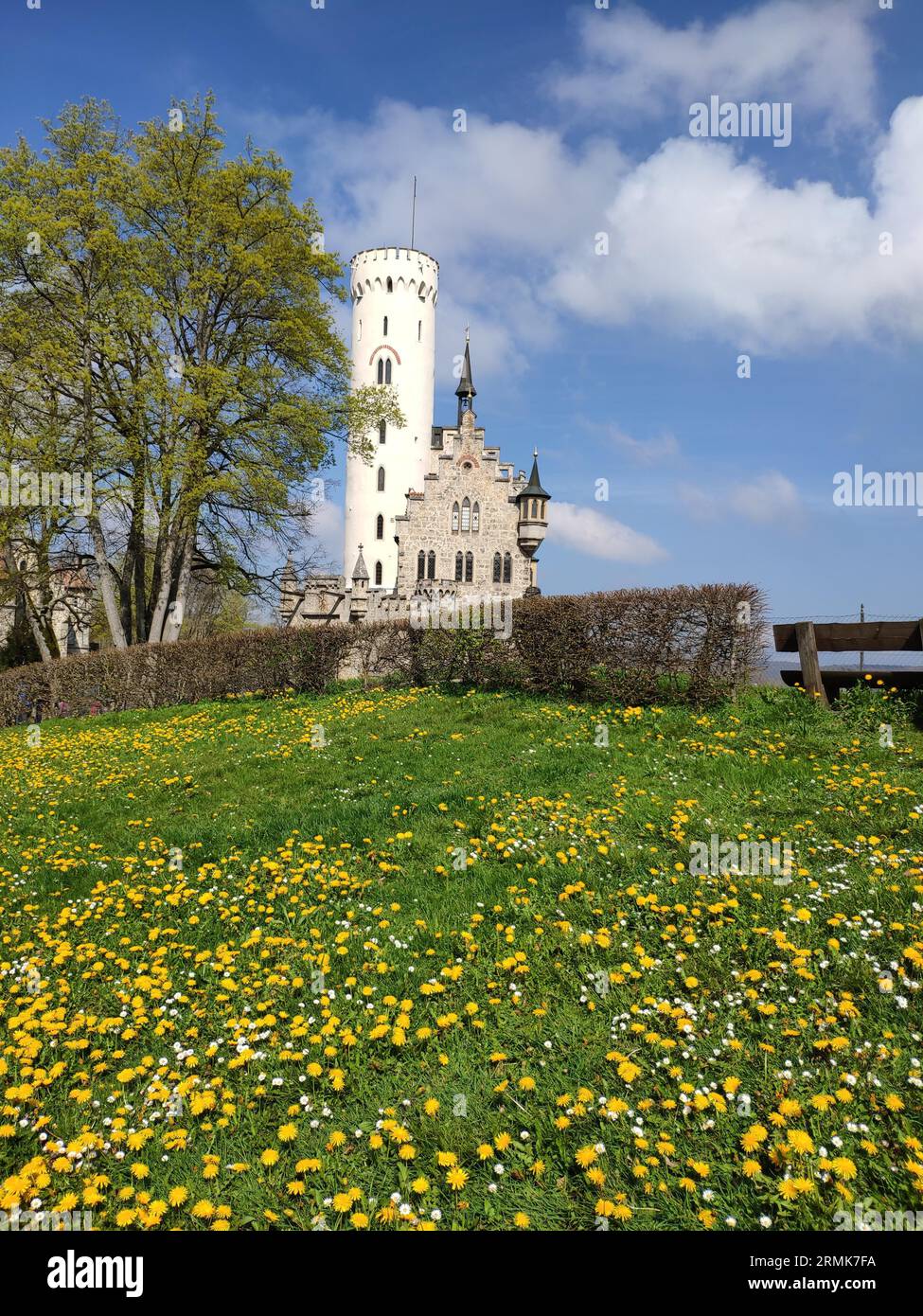 Lichtenstein Castle, Baden-Wuerttemberg, Germany Stock Photo