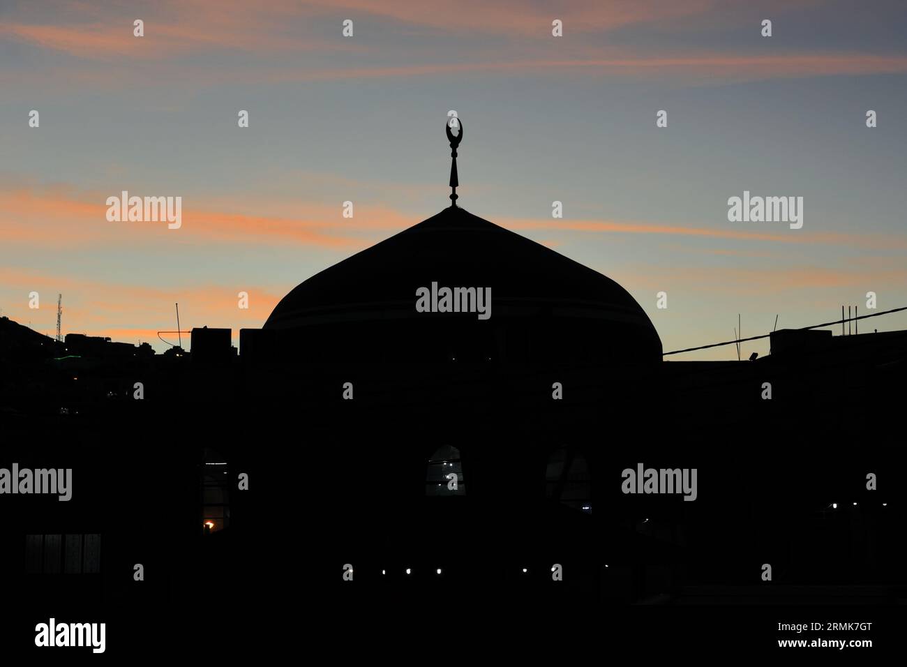 The Great Mosque of Wadi Mousa, Jordan, Middle East Stock Photo Alamy