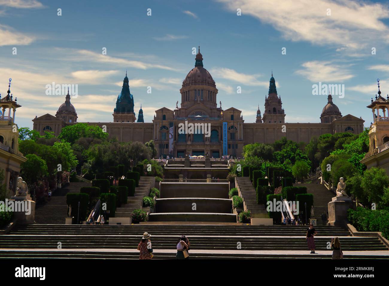 Montjuic Stock Photo