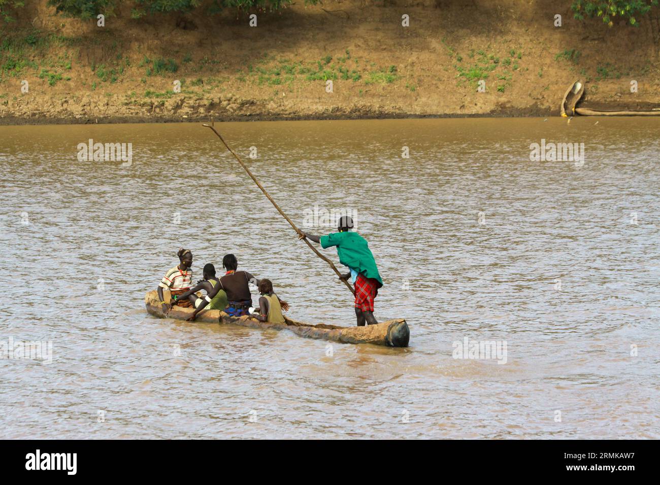 The Daasanach (also known as the Marille or Geleba) are a Cushitic ethnic group inhabiting parts of Ethiopia, Kenya, and South Sudan. Their main homel Stock Photo