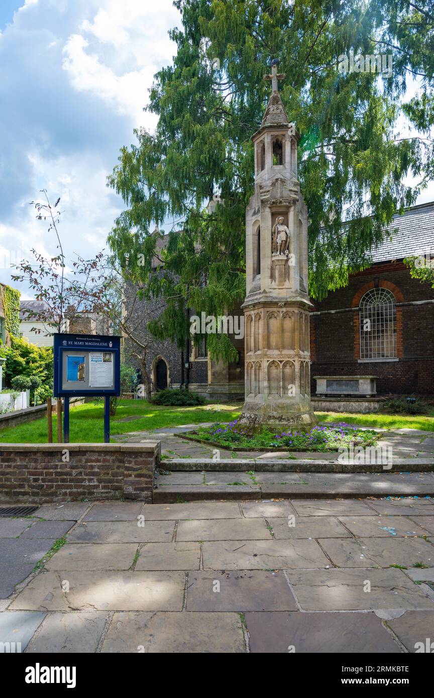 St Mary Magdalene Anglican church. Richmond, London, England, UK Stock Photo