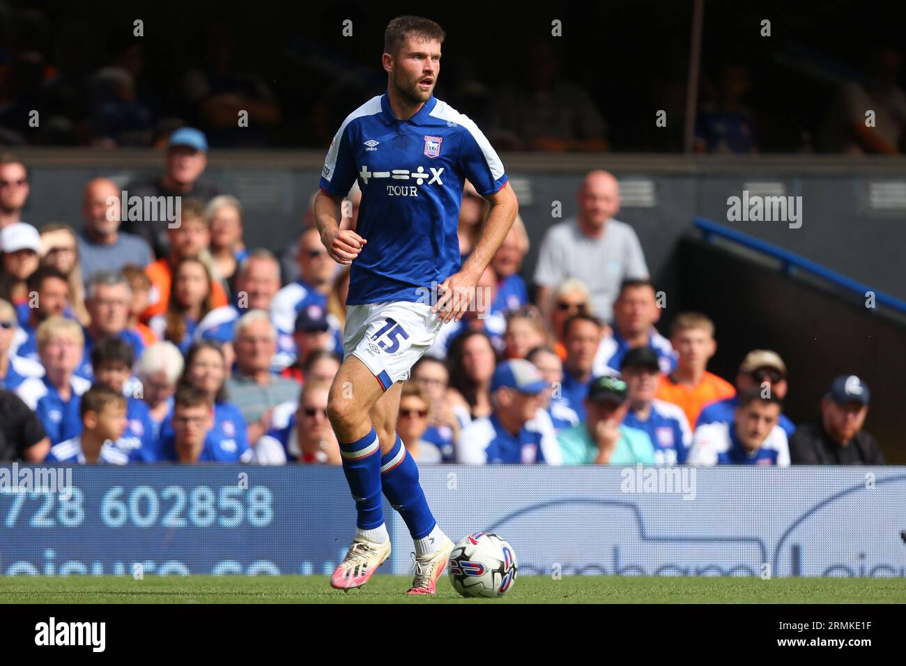 Cameron Burgess of Ipswich Town Ipswich Town v Leeds United, Sky Bet