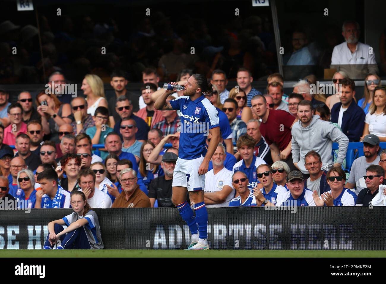 Wes Burns of Ipswich Town - Ipswich Town v Leeds United, Sky Bet ...