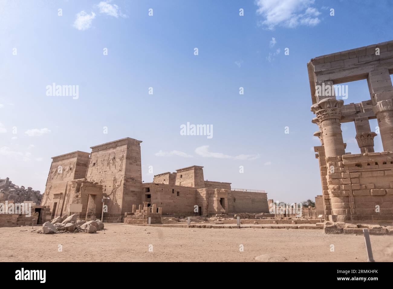 Uncover the mysteries of the Philae Temple in Aswan, a sacred sanctuary