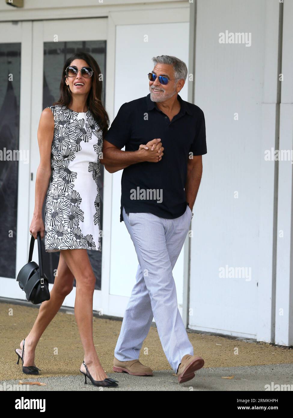 Amal clooney arrive hi-res stock photography and images - Alamy