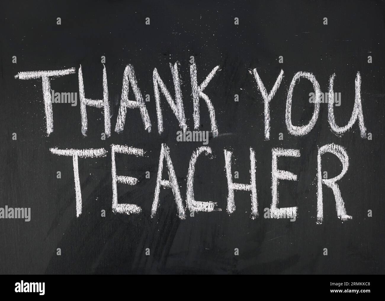 Teacher Book Inscription Thank you teacher inscription Stock Photo - Alamy