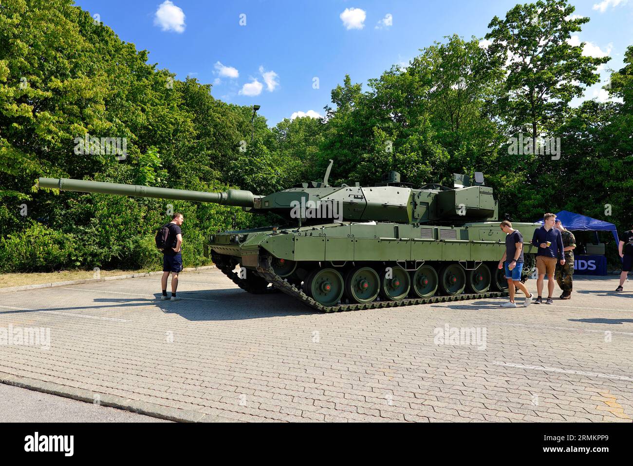 LEOPARD 2 main battle tank, Bundeswehr Day, Munich, Bavaria, Germany Stock Photo