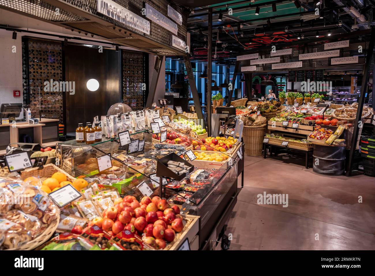 Food in the supermarket, Switzerland Stock Photo Alamy