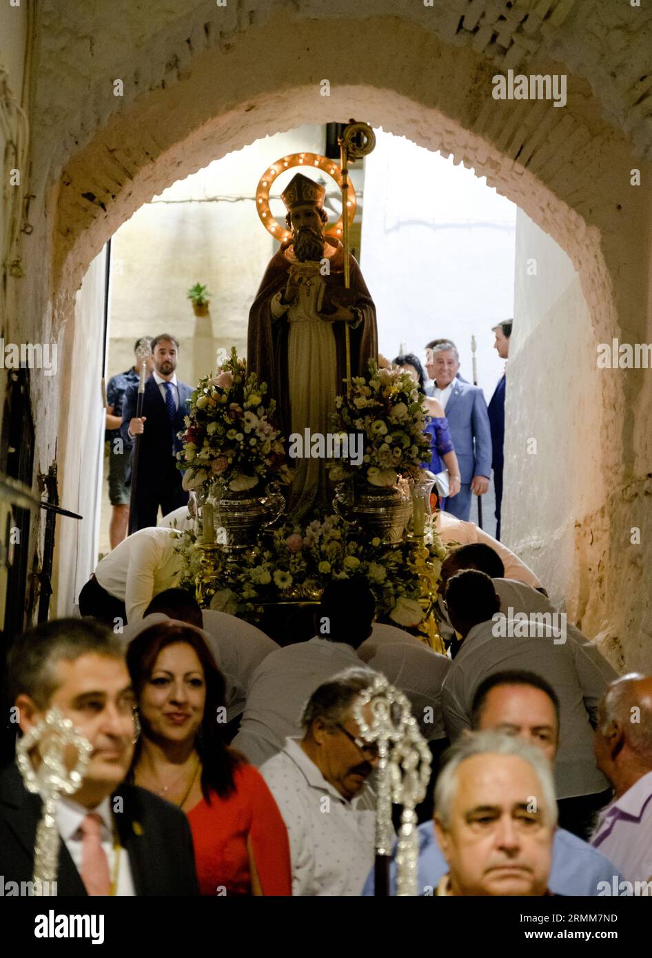 Comares Feria 2023, Procession of the patron San Hilario Stock Photo Alamy