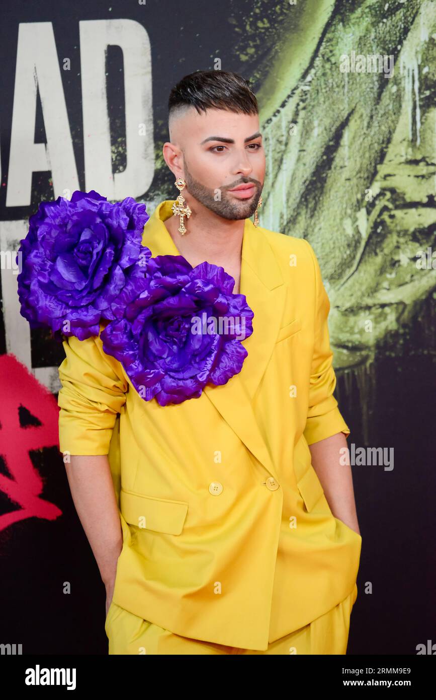 Fran Puerta Spanish celebrities attended the photocall during the