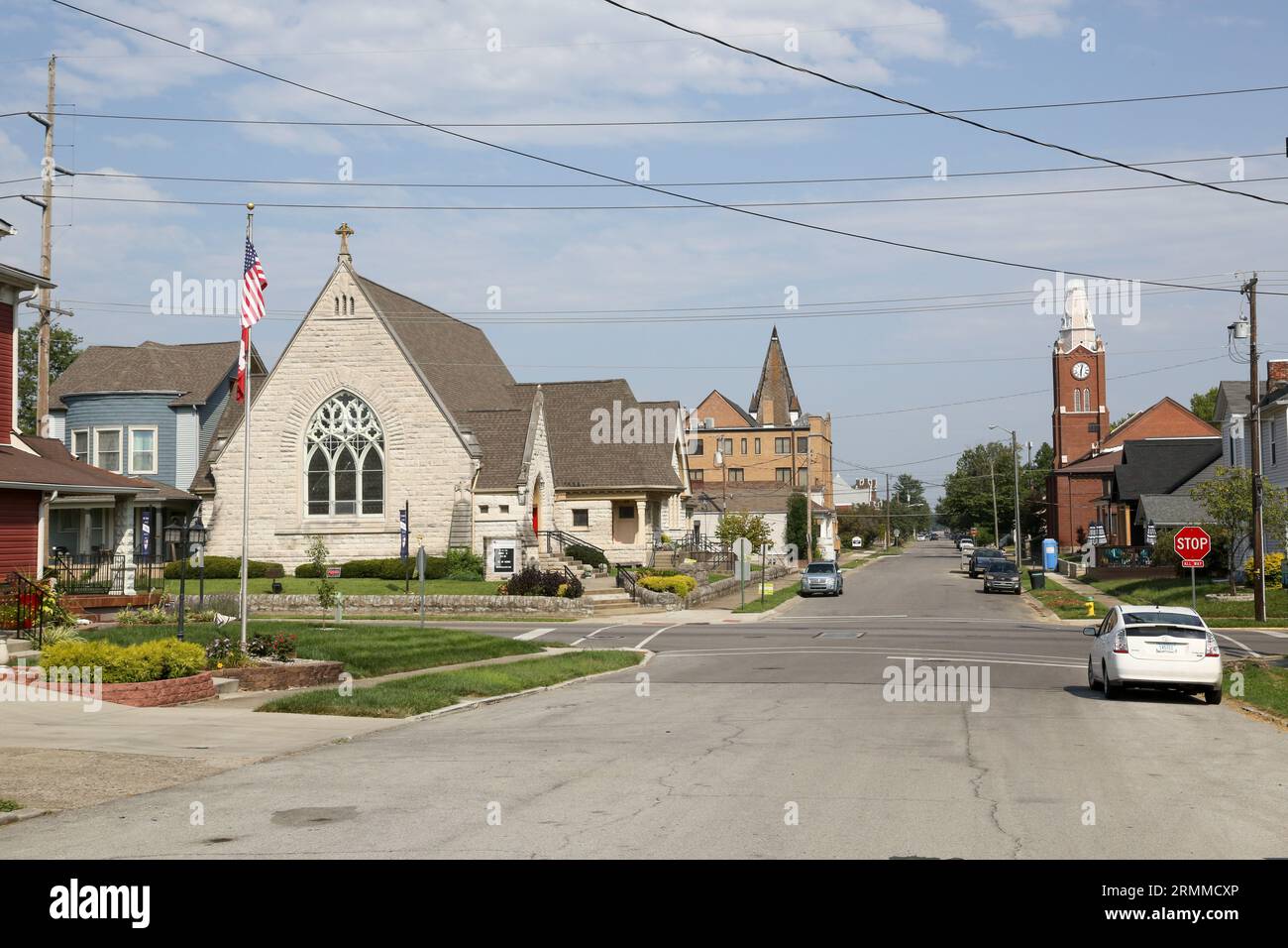 St. Paul's Episcopal Church in Jeffersonville, Indiana Stock Photo Alamy