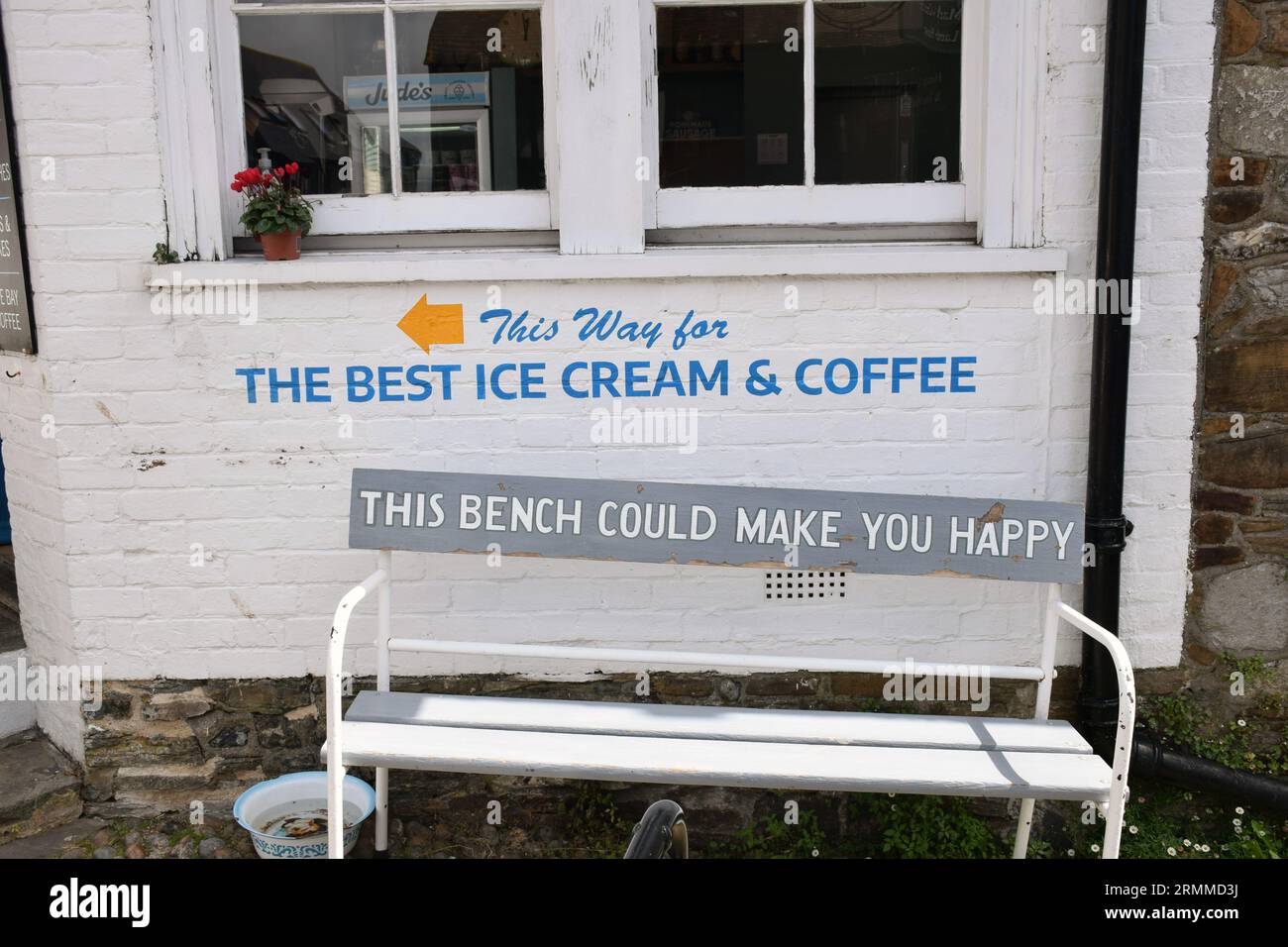 Ice cream shop, Rye, Kent UK Stock Photo Alamy