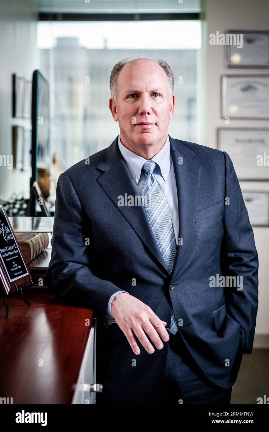 Steven H. Sadow, a veteran Atlanta-based criminal defense attorney has been tapped as lead counsel for former U.S. President Donald Trump during his G Stock Photo